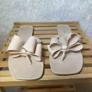 Jelly Bow Sandal Flip Flops Juiliana Womens Size 10